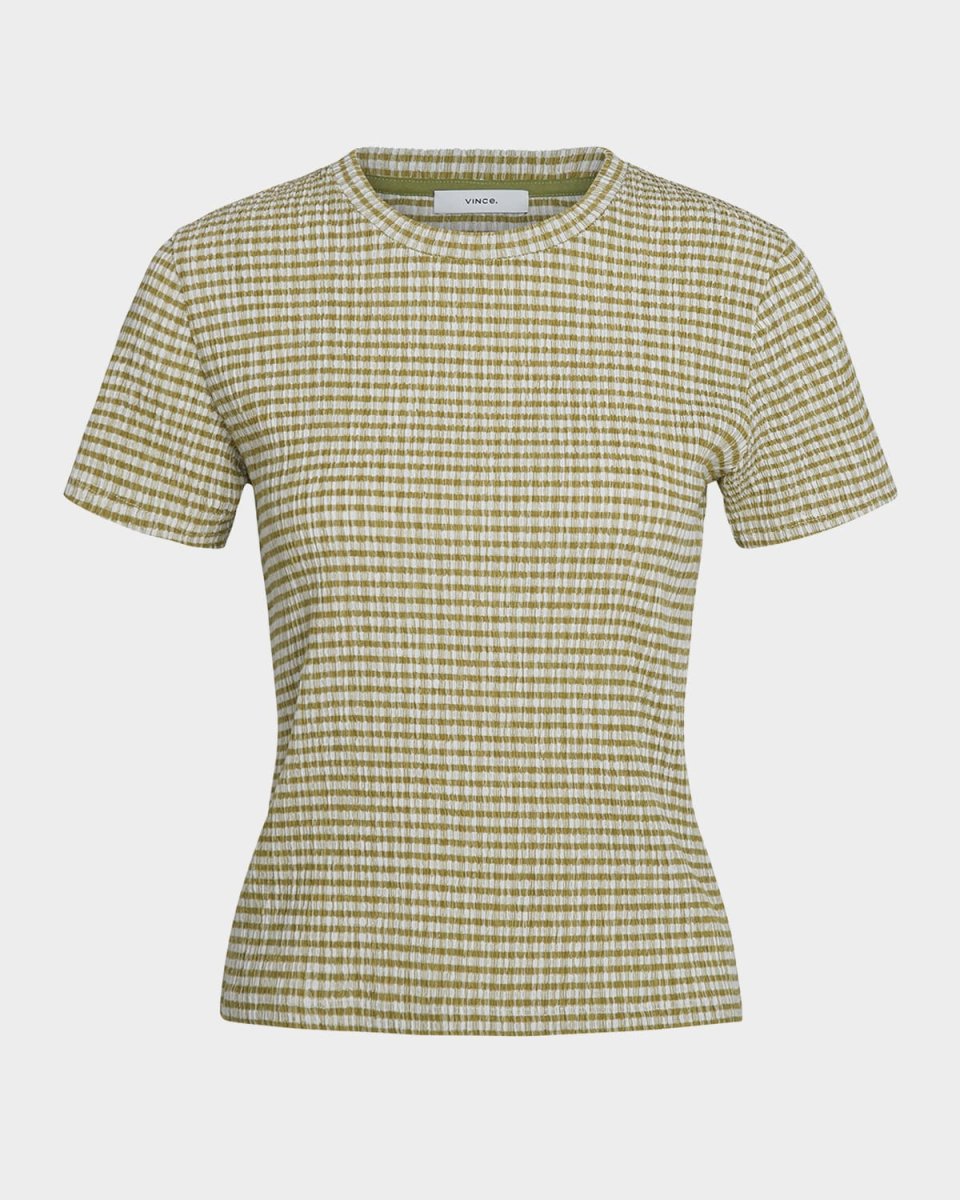 Short-Sleeve Crewneck Top